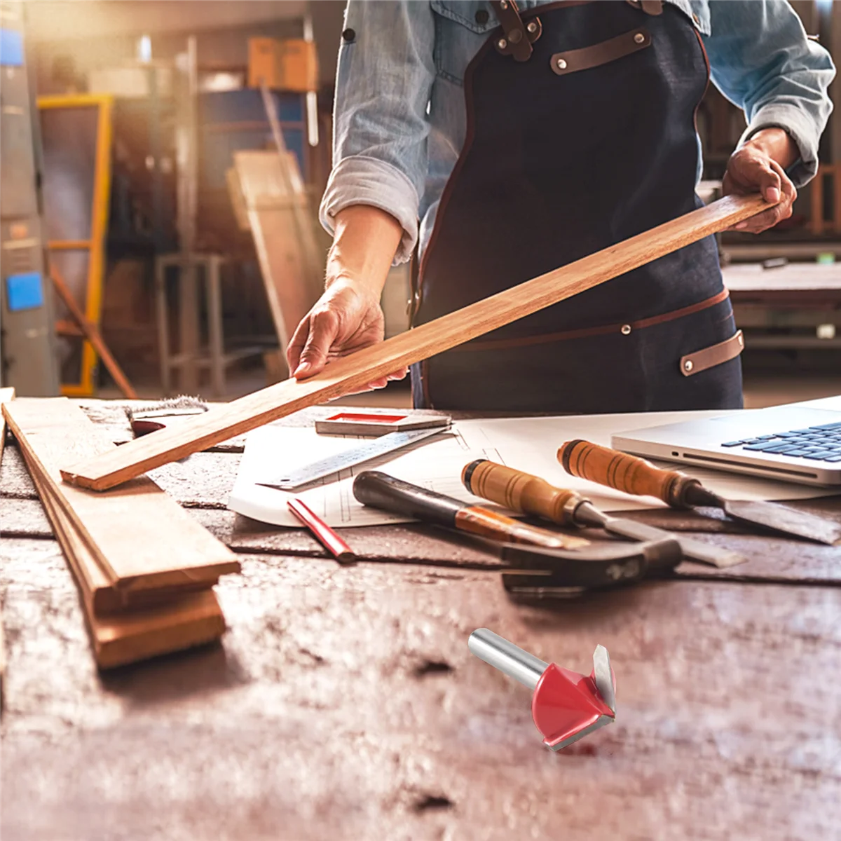 Incisione CNC V Groove Bit 3D Bit Router Carving Cutter Tool 90 gradi 6mm x 22mm