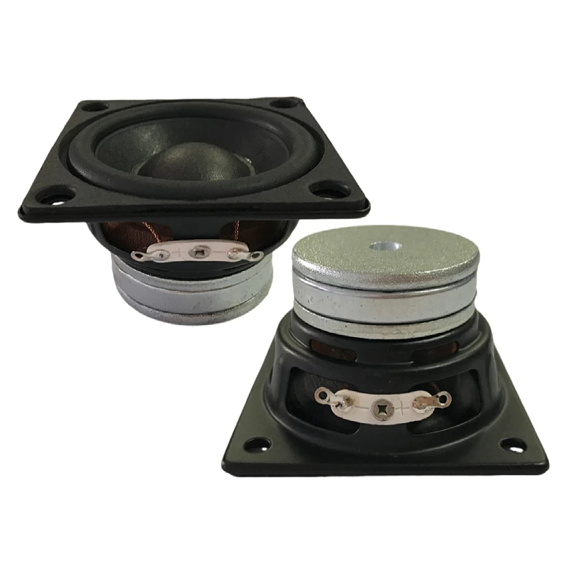 57mm Full Range Horn Speaker  2.25 Inch 4Ohm/8Ohm optional square Neodymium Magnetism Speakers(1pcs speaker)