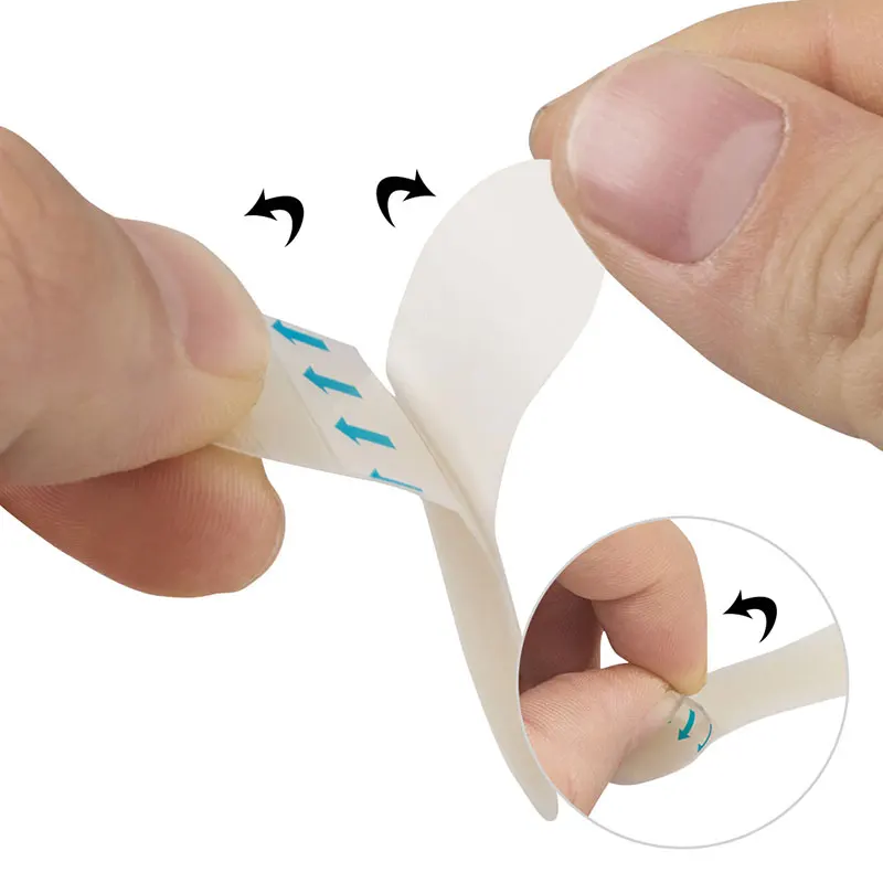 10 個の眉毛タトゥー転写ステッカー実際の操作スキンプリント眉毛ライン練習永久シリコーンタトゥートレーニングツール