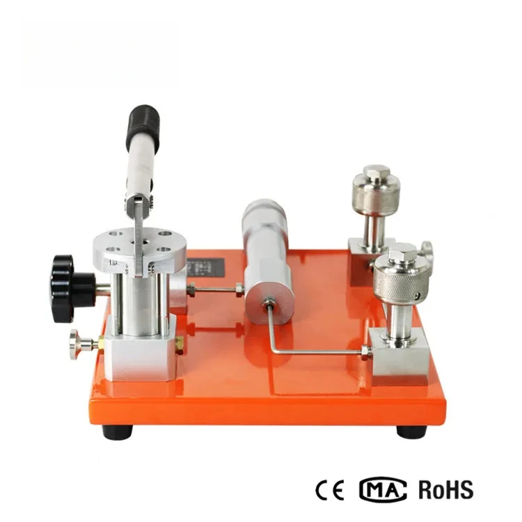 handmatige druktest pomp drukcomparator