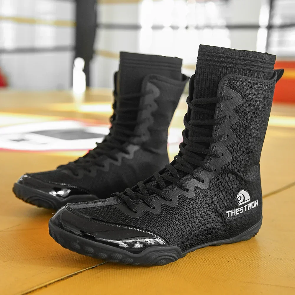 

2026 Men Wrestling Shoes Professional Boxing Sneakers Size 39-47 Flighting Footwears