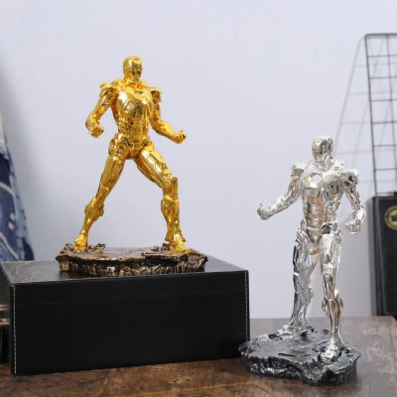 MK43 MK7 artesanía de resina vengadores Iron Man Gk estatua de acción escritorio coleccionable Anime modelo juguetes figuras regalo