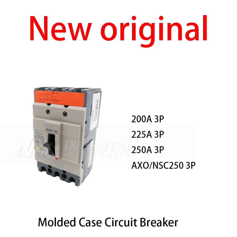 1Pcs/Lot  New original 200A 3P 225A 3P 250A 3P AXO/NSC250 3P Molded Case Circuit Breaker