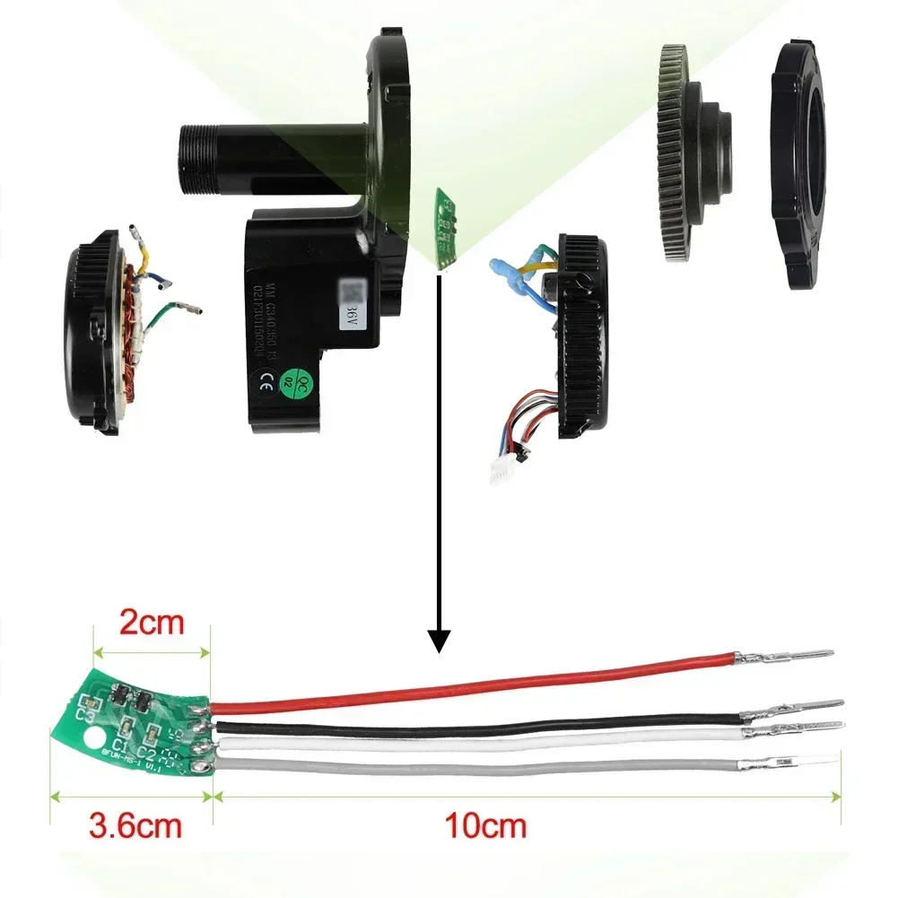 Boosting linha hall para bafang midmotor pas hall sensor placa para middrive bbs01 bbs02 hd ebike hall sensor placa de pas