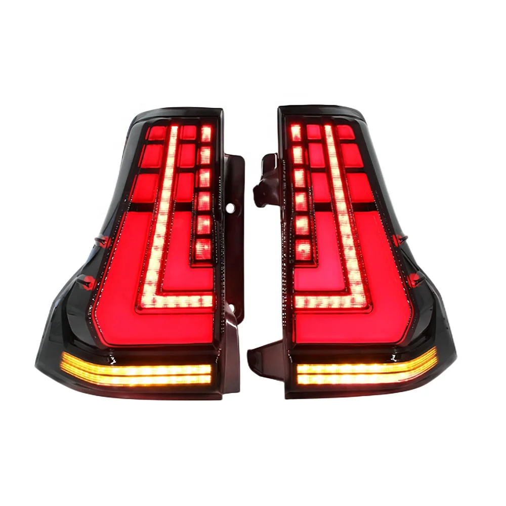 Land Cruiser Prado 용 순차 표시기 테일 라이트가있는 2003-2009 LED 용 공장 Prado FJ120 미등