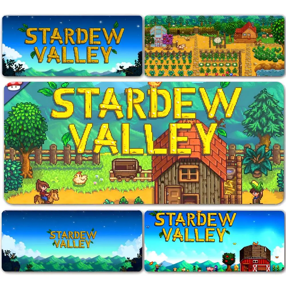 Stardew Valley Mouse Pad Large Mouse Pad For Computer Laptop Keyboard Gaming Desk Mat Gamer Office Accessories