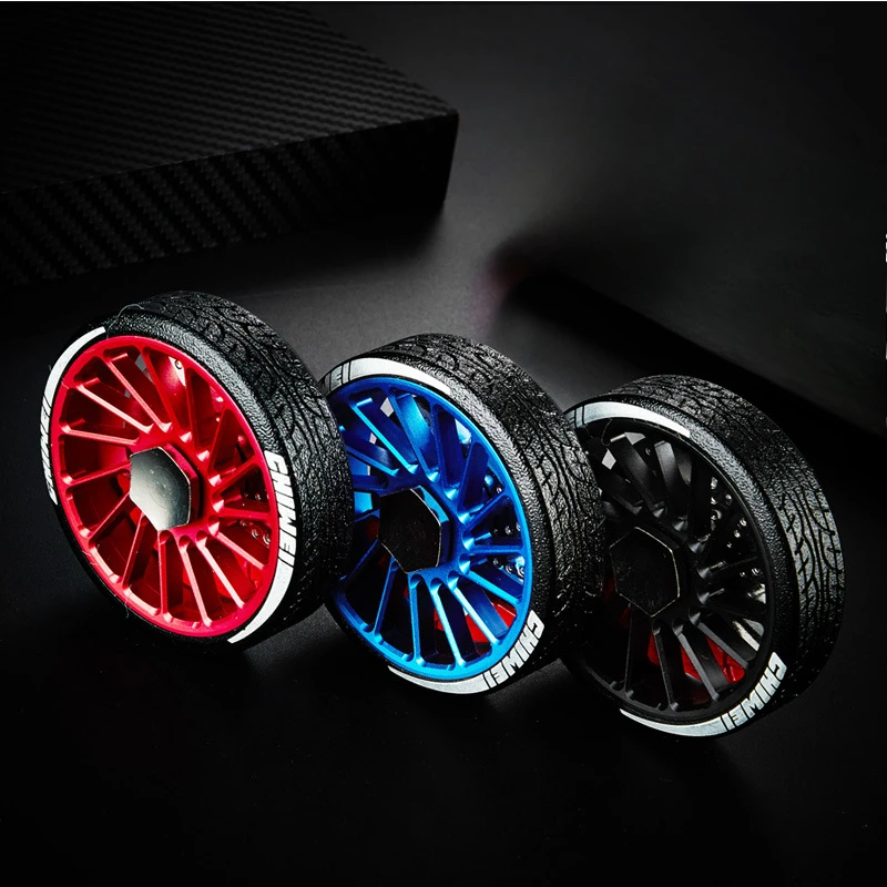 Wheel Fidget Spinner Roller EDC Stress Relief Toy Hand Spinning Top Tip Gyroscope Alloy Relieve Stress Antistresse For Children