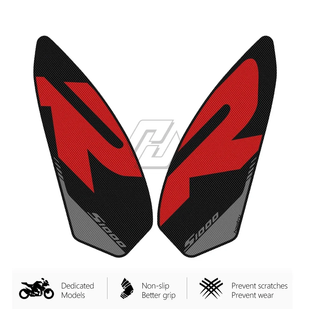 ل BMW S1000R 2021-2022 دراجة نارية تعديل الجانب خزان الوقود الجر الجانب لوحة واقية وسادة ملصق عدة