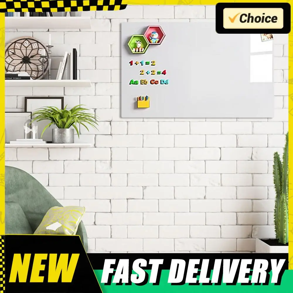 

Настенная доска для сухого стирания включает маркер, магнитный ластик, магнитная доска для сухого стирания, съемная стираемая поверхность для детей, офиса, дома