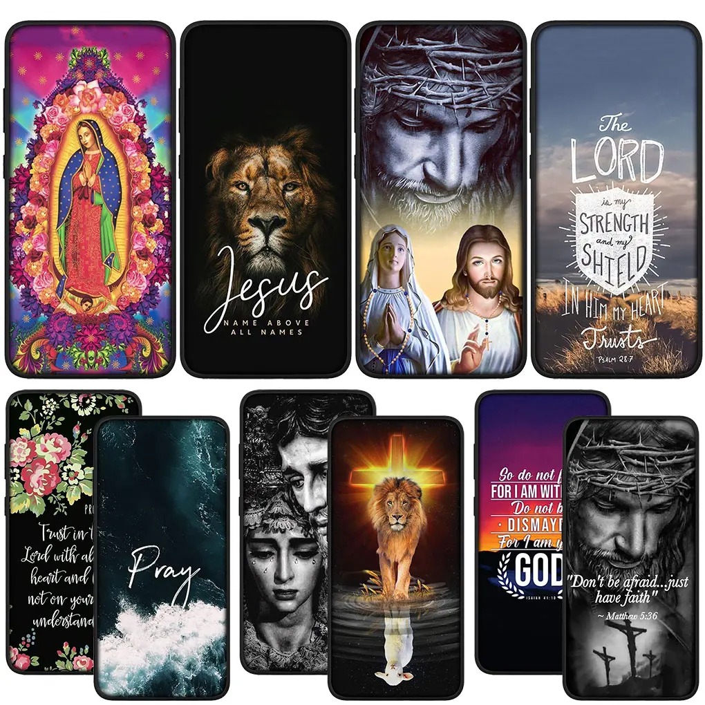 Bible Verse Jesus Christ Christian Soft Phone Cover for Huawei Y7A Y6P Y5P Y6 Y7 Y9 Prime 2018 2019 Y8P Y9A Y8S Y9S P Smart Case