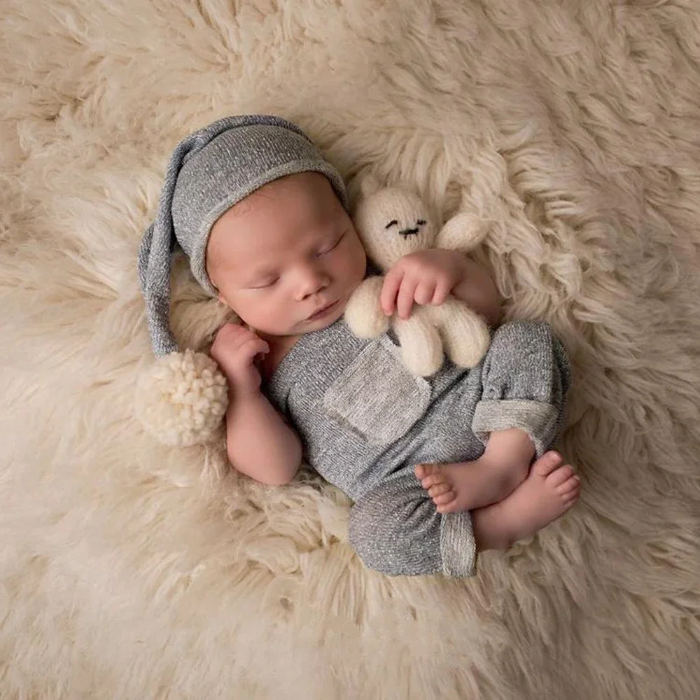 Baby Photoshoot Props Clothes Outfits Newborn Photoshoot Suit Bebe Boy Girl Costume Romper New Born Accessories Photo Session