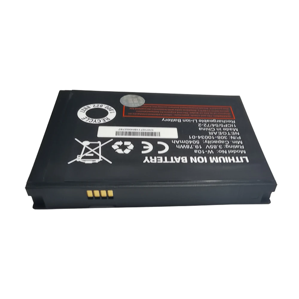 NETGEAR NightHawk M2 MR2100 W10A W-10A 무선 라우터 배터리 3.85V 5040mAh 충전식 리튬 이온 배터리