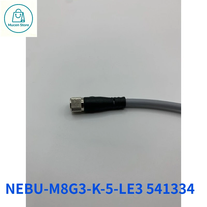 1PCS Brand New Fst NEBU-M8G3-K-5-LE3 541334 NEBU Series M8 3Pin 5m Sensor Connecting Cable IP65 Pneumatic Automation Cable