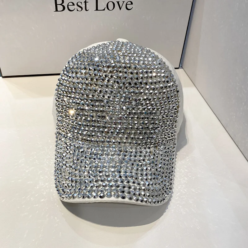 CNTANG Sommer frauen Baseball Kappe Frühling Herbst Strass Caps Mode Persönlichkeit Straße Hiphop Hüte Für Weibliche Snapback – Detail 11