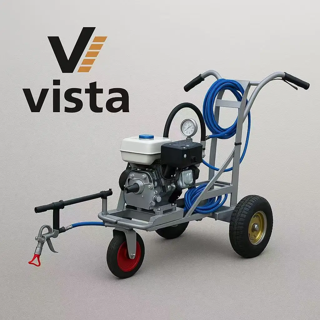 Hand-pushed Cold Spray Marking Machine Spraying Marking Street Line Coating Machine