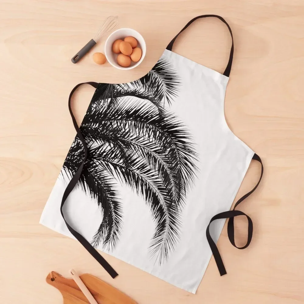 

Bohemian Palm Leaves #1 #tropical #decor #art Apron for women with pocket Christmas gift Women Kitchen For Cosmetologist Apron