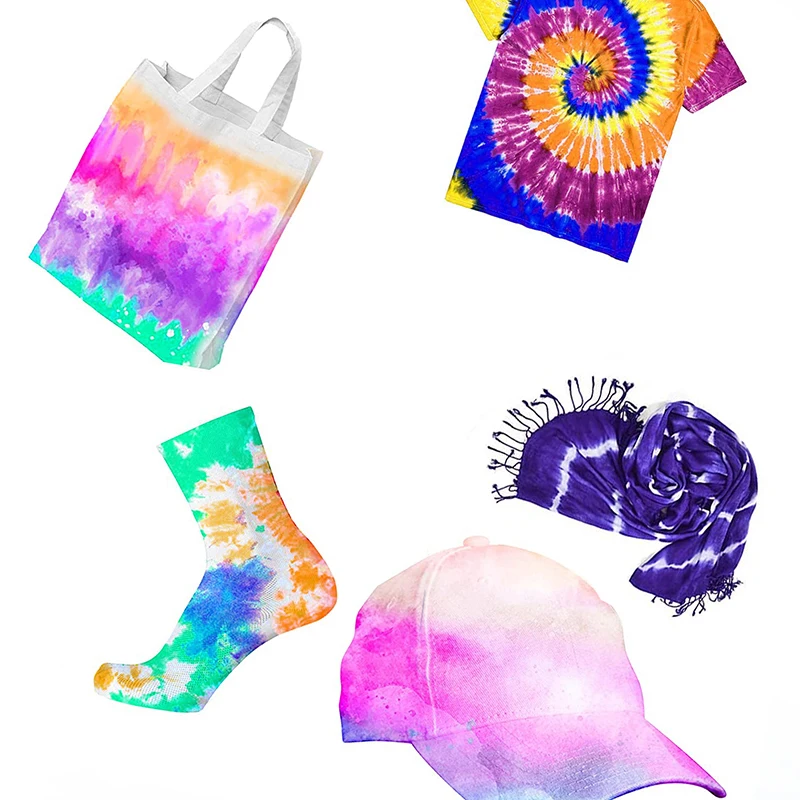 30/50ml 24 Colors Fabric Tie Dye Powder Old Clothing Refurbished Pigments Color Change Free For Cotton Nylon Clothes Tie Dyeing view 3