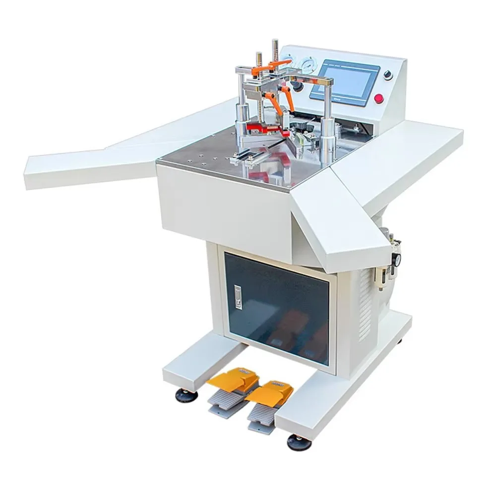 Automatic CNC Nailing Machine For Photo Frame Right Angle Hexagon Octagon Joint Nailer Pneumatic