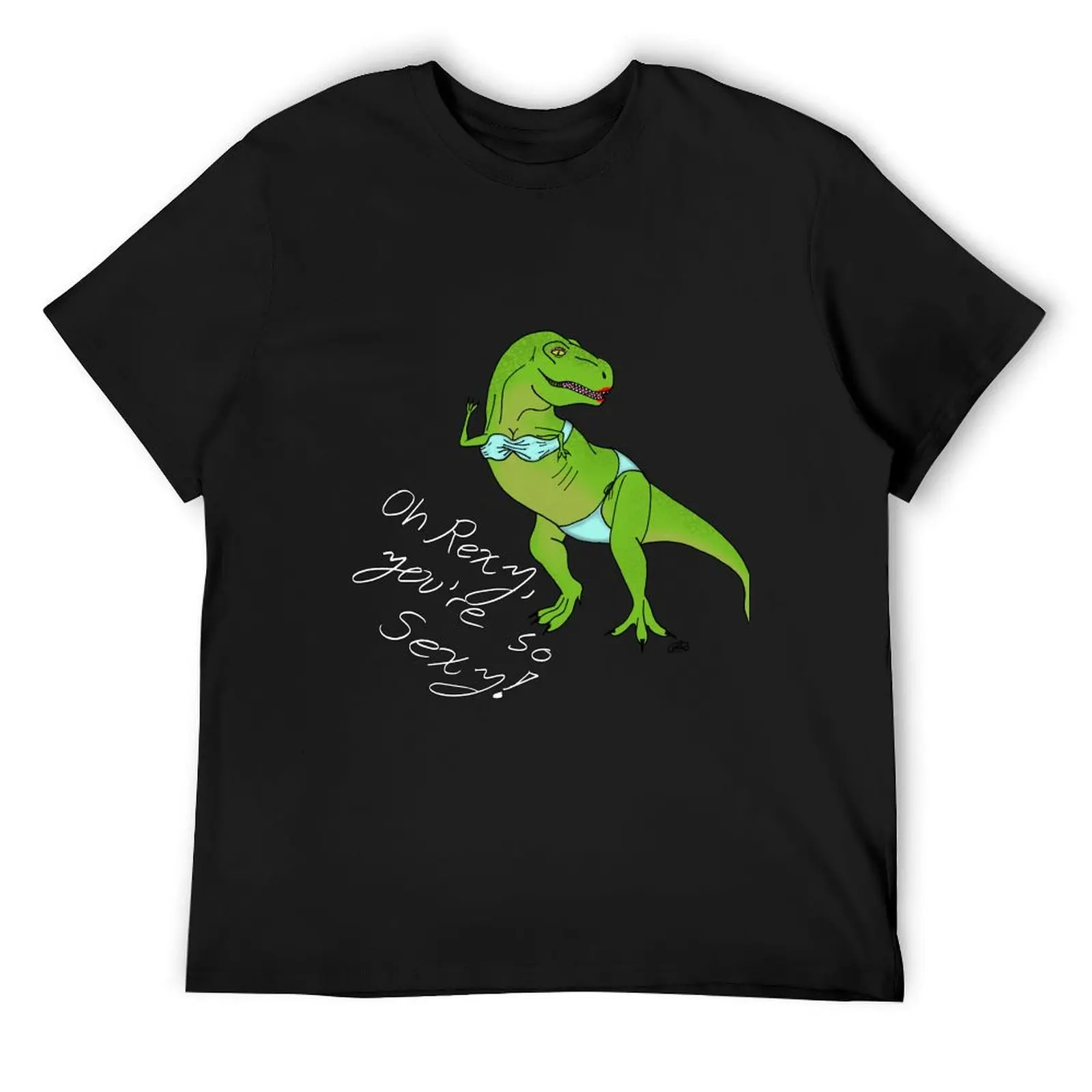 

Футболка Oh Rexy, винтажные футболки большого размера, мужские возвышенные мешковатые рубашки, наряды для мужчин