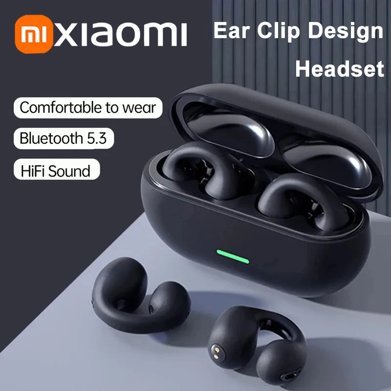 Xiaomi Wireless Bluetooth Earphones Headphones Outdoor Sport Headset With Charging Box Display Touch Control HIFI Stereo Earbuds