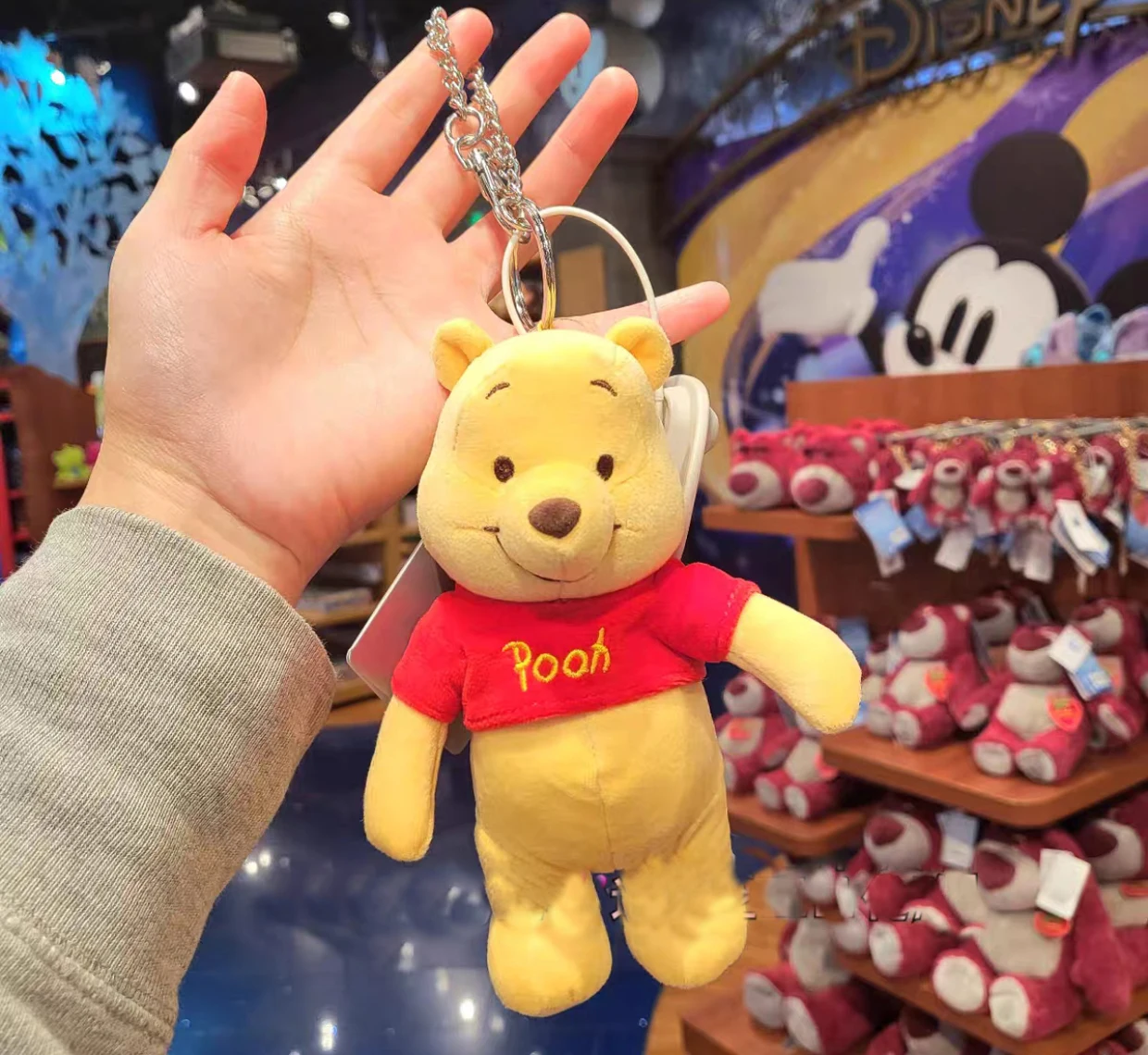 

Подлинный плюшевый брелок Винни-Пух Disney 2025 года, ЛЯЛЬКА
