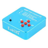 48MP 1080P 60FPS 2K FHD HDMI USB Output Digital Video Microscope Camera TF Video Recorder For Lab PCB Soldering Phone Repair