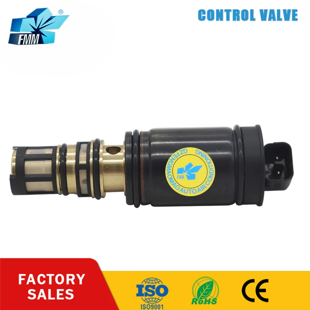 

FMM Air Conditioning AC Compressor Solenoid Control Valve for BENZ with Diode Suitable 5SE09C/5SE12C/ 6SEU16 /7SEU17C