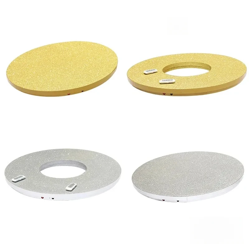 High Quality Factory Hot Sales New Jinsha Turntable Remote Control Dining Table Charging Plug-In Dual-Purpose Adjustabl
