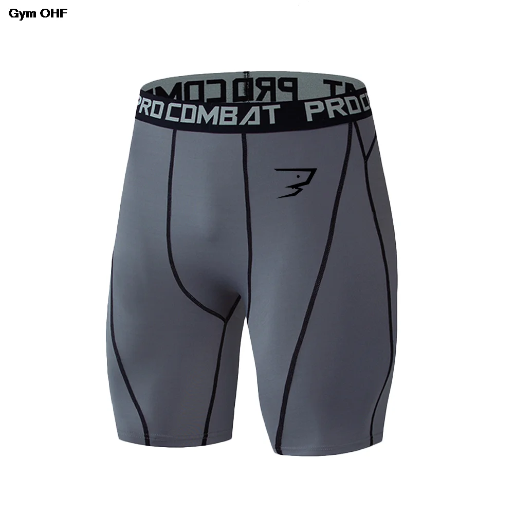 New Men Training Running Shorts Quick Dry Fitness Gym Shorts Man Compression Sport Tights Basketball Shorts Male Sportswear
