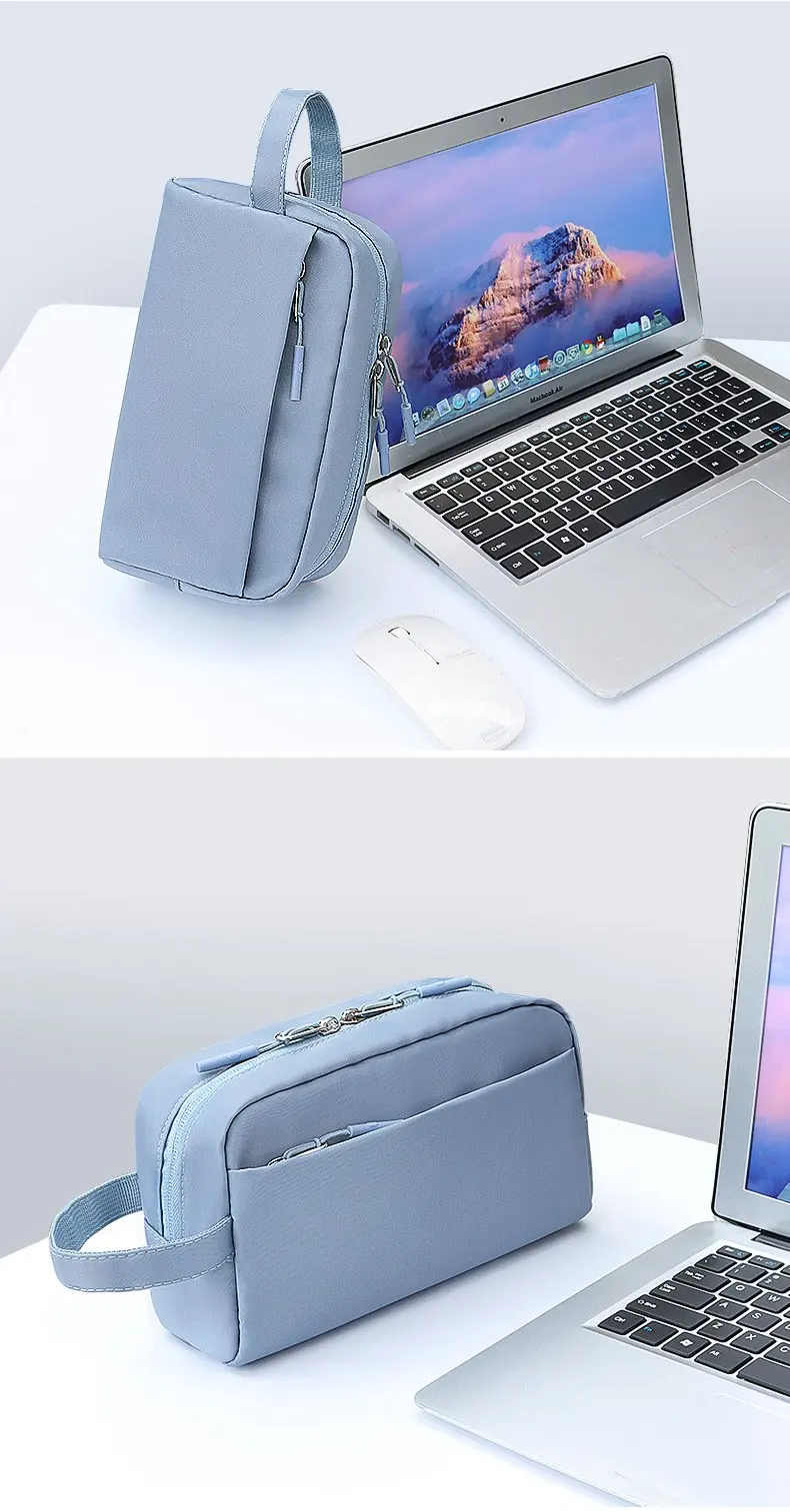 Digitale Gadget-Aufbewahrungstasche Leichter Kabel-Organizer für Powerbank und USB-Ladegerät – Detail 14