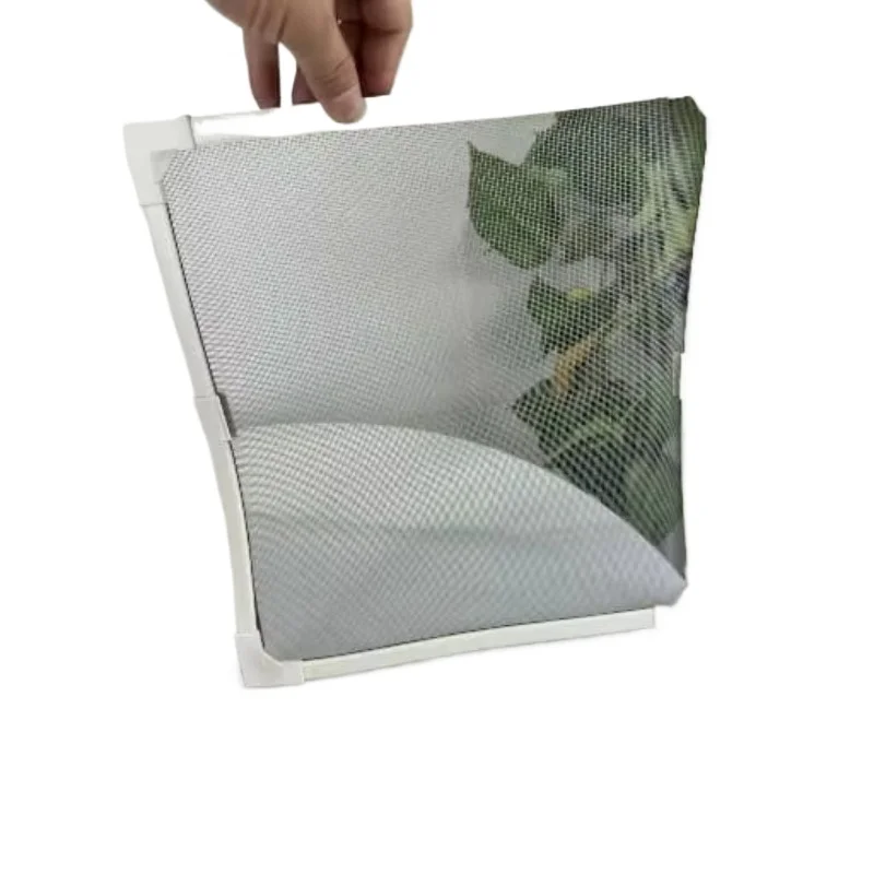 

Magnetic window mosquito net dustproof breathable mosquito proof High quality aluminum folding mosquito