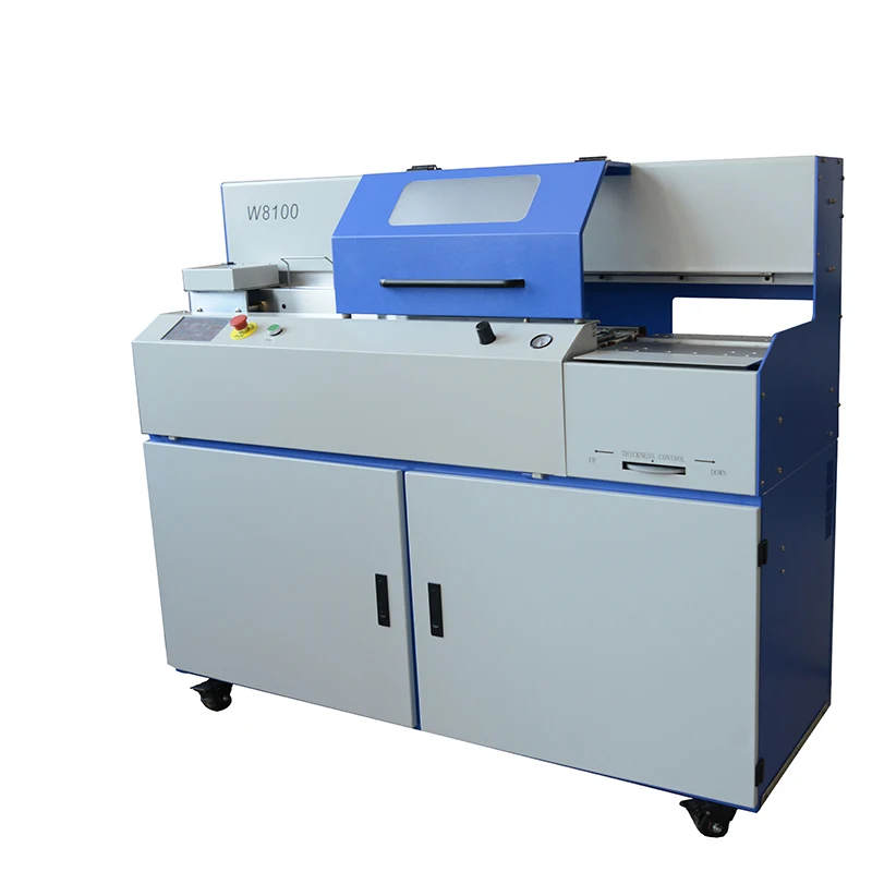 High-Speed Perfect Glue Book Binding Machine for Office Use Fast Book Binding Equipment