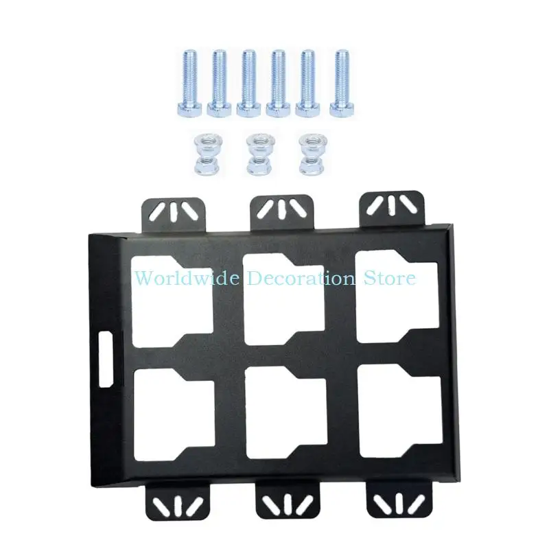 Q39B Packouts Wall Crate Storage for Power Tool Mounting نصف عرض ملحقات حامل الأدوات الصغيرة