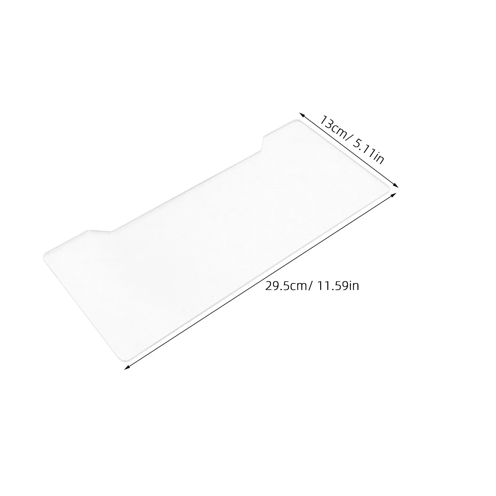 Keyboard Dust Cover Transparent Acrylic Laptop Keyboard Protector Clear Lightweight Cover High Transparency Compatible