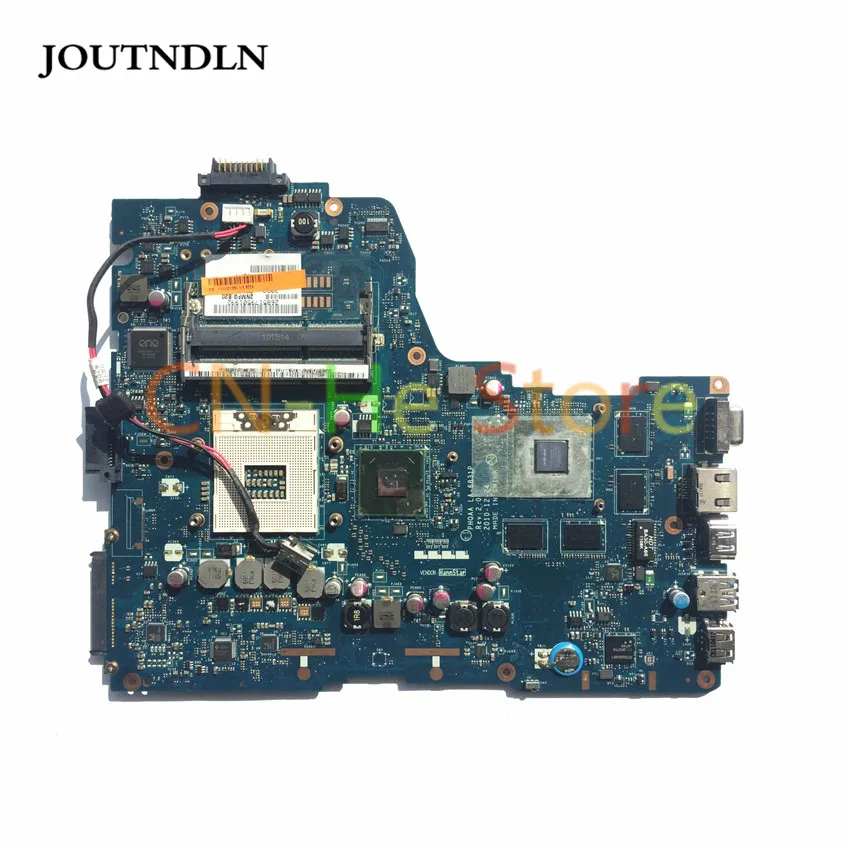 Original FOR Toshiba Satellite P750 P755 Laptop Motherboard K000121880 PHQAA LA-6831P HM65 DDR3 W/ GT540M 2GB GPU Test OK