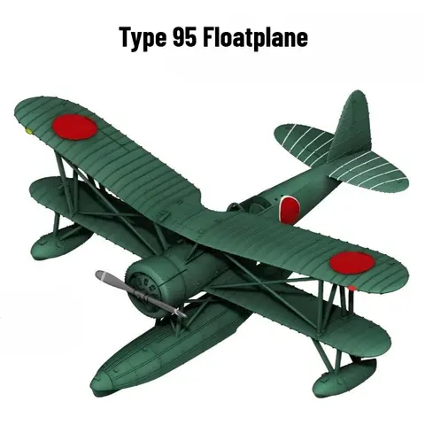 MUYI Model R700097 1/700 IJN Type 95 Floatplane High Accuracy 3D Printed Parts for Military Model Hobby Accessories