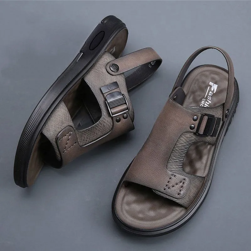 Men Sandals Summer Leisure Beach Holiday Sandals Men Shoes  New Outdoor Male Retro Comfortable Casual Sandals Men Sneakers