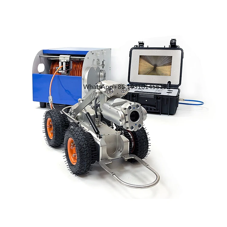 GT108 Series Sewer Pipe Inspection Robot Crawler Camera