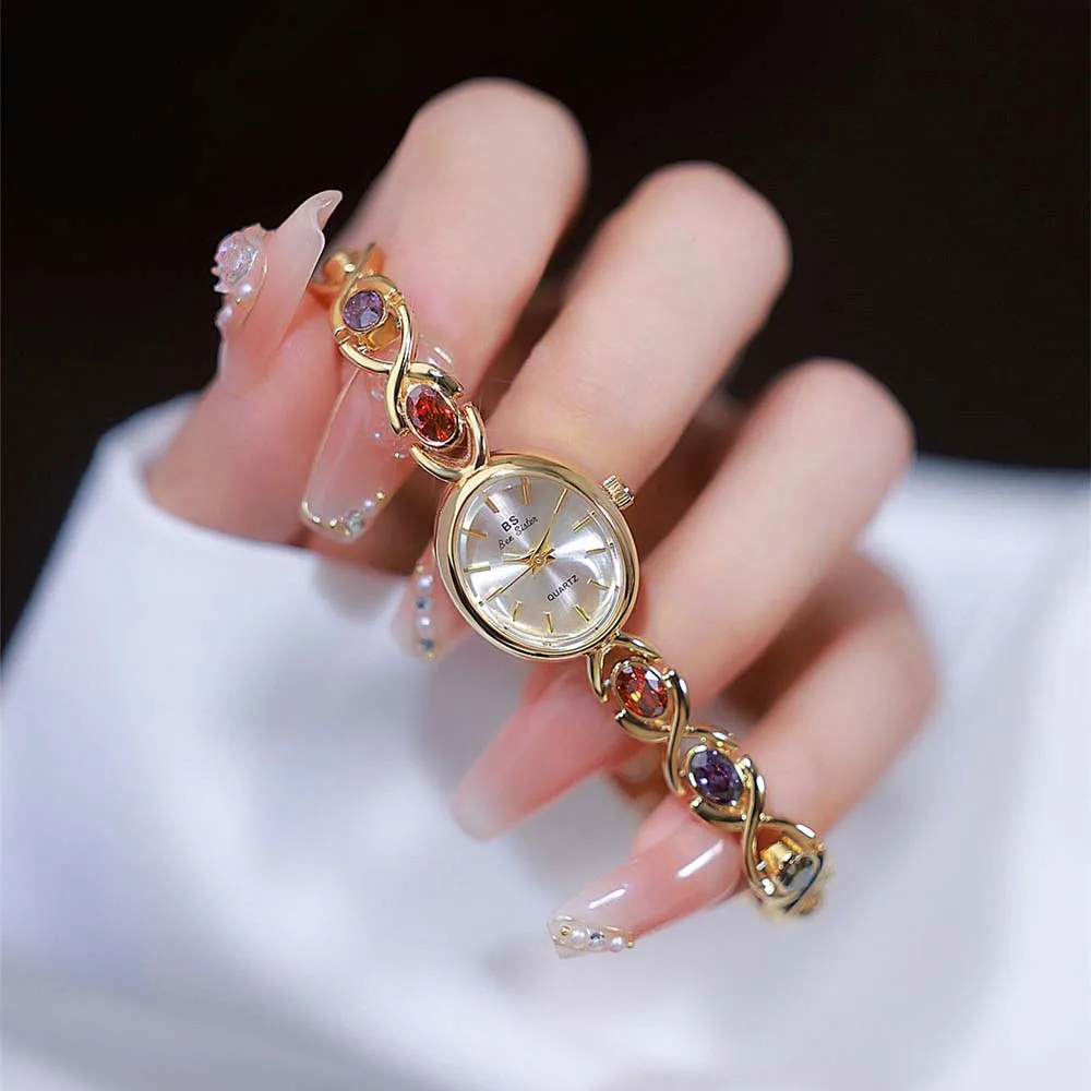 2025 Women's Watch Unique Small Dial Original Brand Quartz Watches Waterproof Elegant Bracelet for girl Dress Gift Relogio