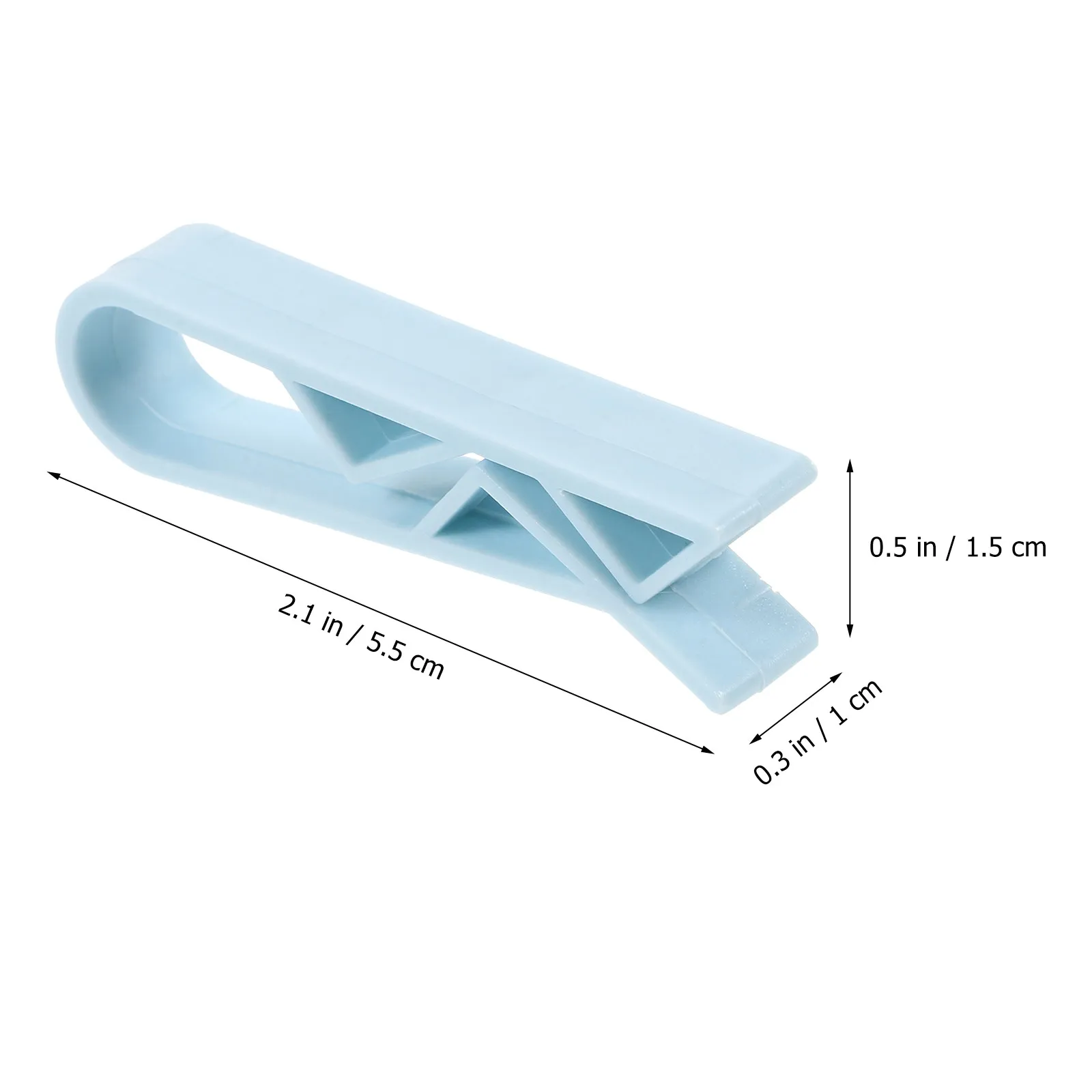 20Pcs Anti-Slip Garbage Bag Clip Heavy Duty Plastic Trash Bag Clamp for Waste Bins Rubbish Cans Home Office Restaurant Use Quick