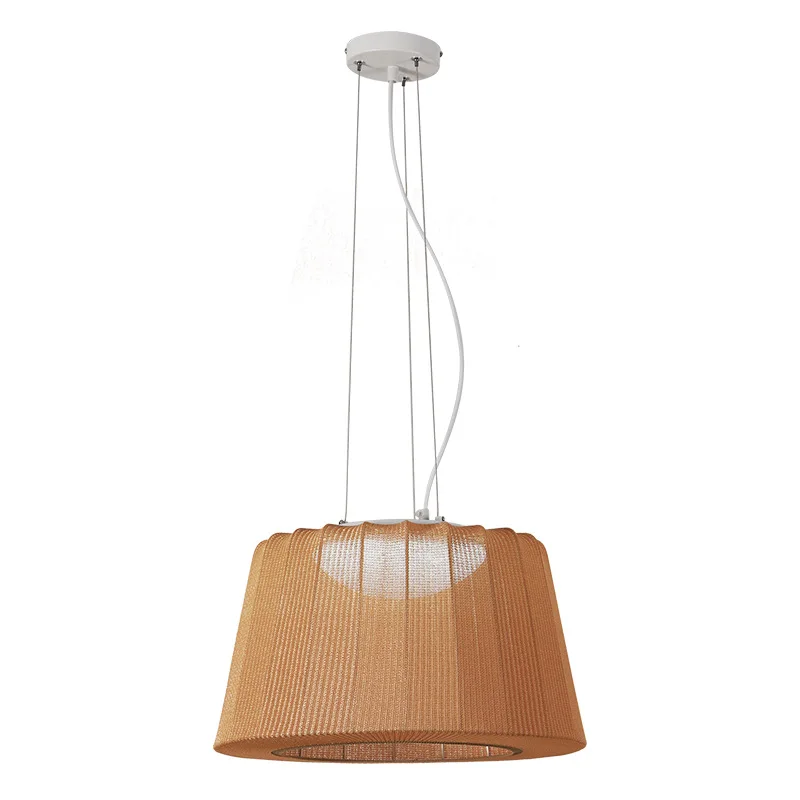 

Simple corridor aisle led chandelier, single-headed rattan art eye protection, ambient bar lighting