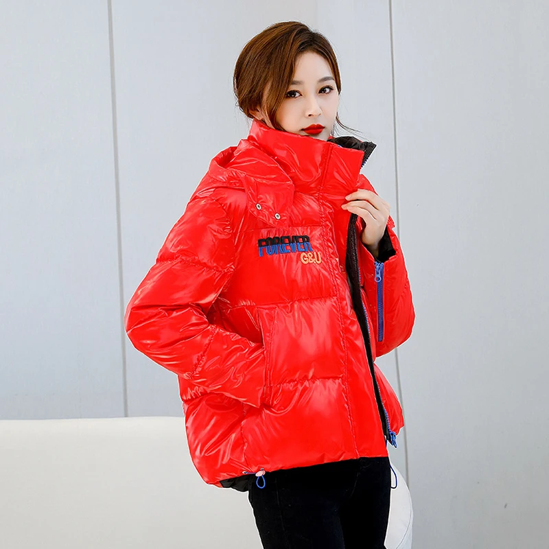 Down Padded Jacket Women Overcoat 2023 New Winter Warm Parka Female Short Outerwear Korean Loose Detachable Hooded Thick Casaco