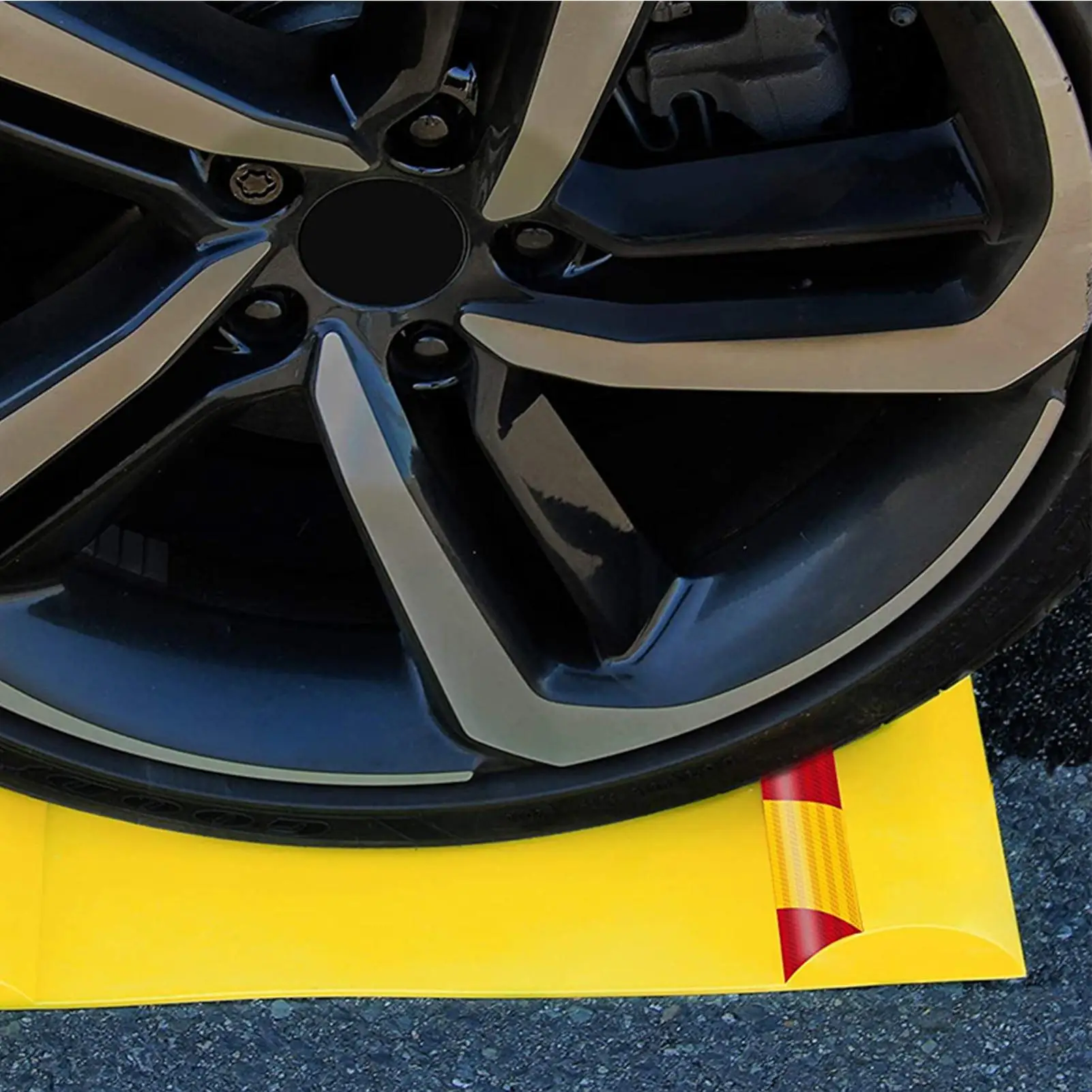 Гаражный парковочный коврик, стопоры для колес, противоскользящие парковочные приспособления, направляющие стабилизатора колес высокой видимости, стопоры устройств для автогрузовиков