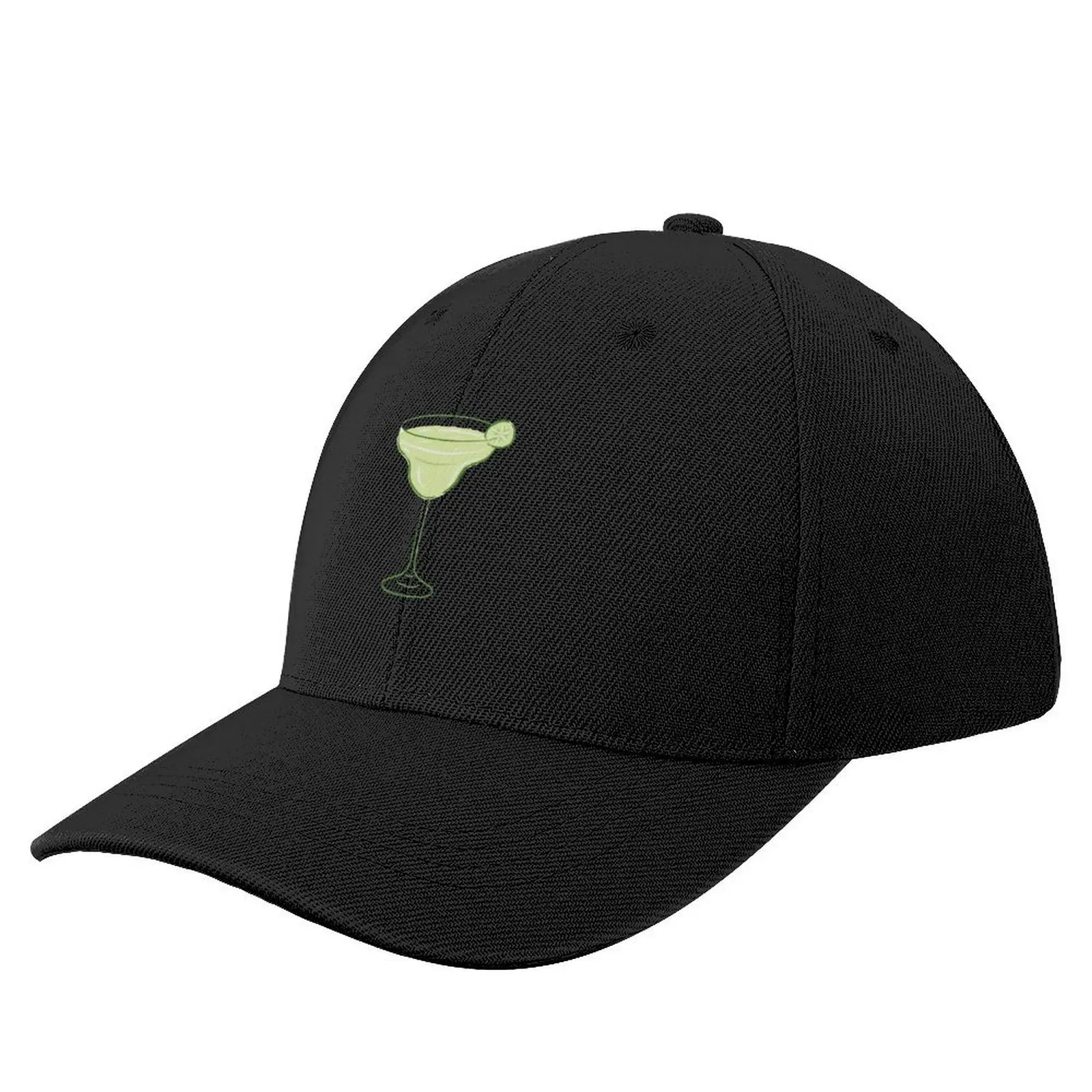 Margarita with Lime Sticker Baseball Cap Golf Cap Hat Man Luxury Custom Cap Hat Baseball Mens Caps Women's