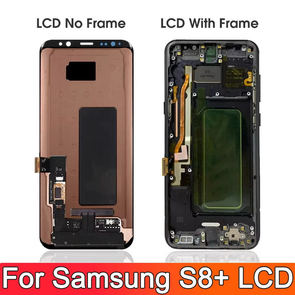 Screen for Samsung Galaxy S8 Plus LCD SM-G955 G9550 G955F/DS Lcd Display Digital Touch Screen Replacemen