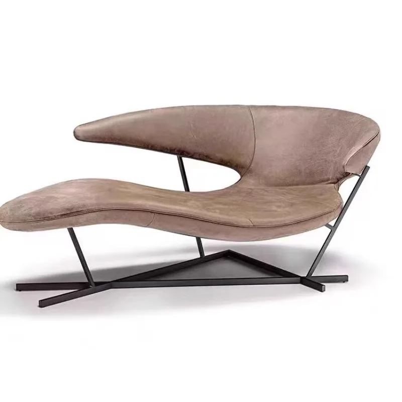 

Manta leisure recliner bat wing modeling sofa modern light luxury fiberglass special shape