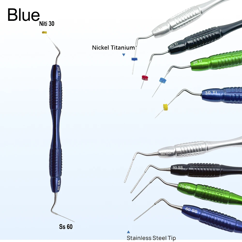 

Инструменты для наполнения стоматологических корневых каналов, наполнитель гуттаперча и ручной плагин для эффективных эндодонтических процедур