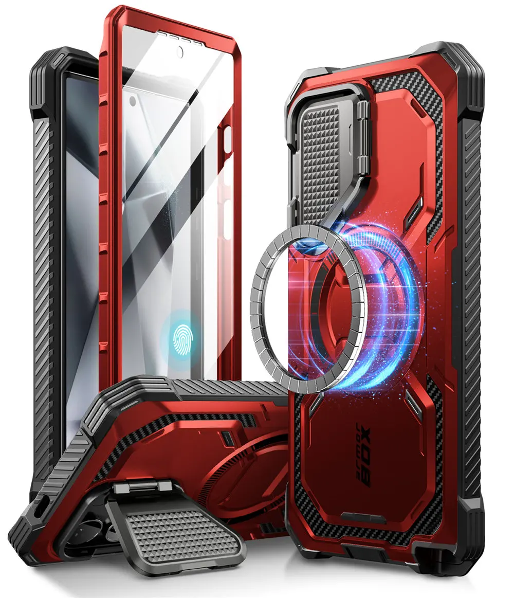 For Samsung Galaxy S24 Ultra Case (2024 Release) 6.8 inch I-BLASON Armorbox Full-Body Rugged Case with Built-in Screen Protector