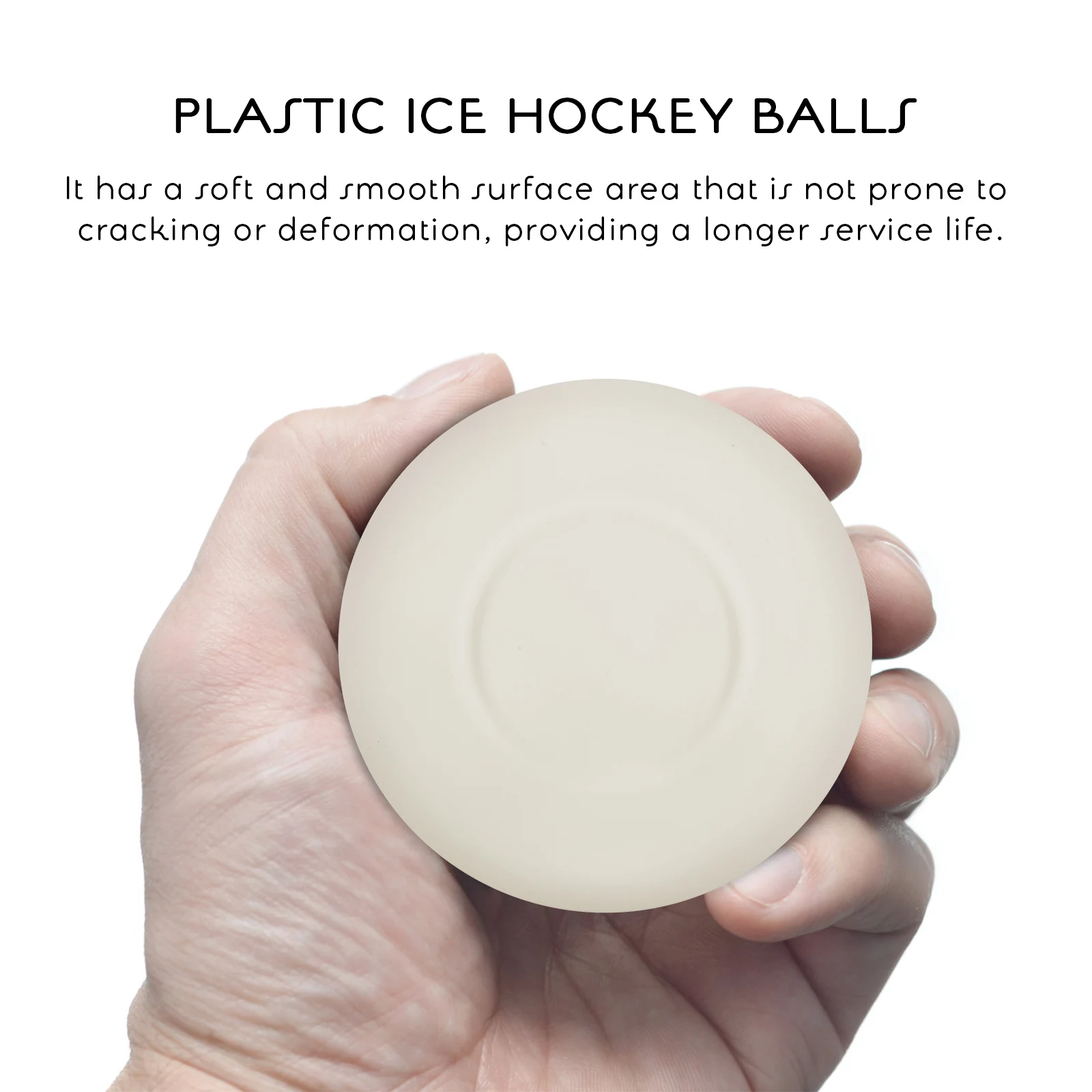 

3 pcs Glowing Ice Hockey Puck Luminous Round Portable Shine Dark Flash Pvc Low Friction Smooth Surface