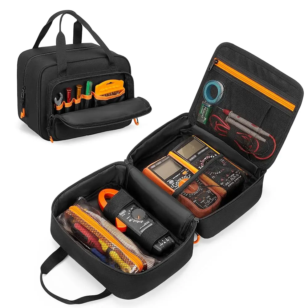

Carrying Case Compatible With Tools 80101/ Et310 Ac Circuit Breaker Finder, Home Tester Kit Storage Bag For Digital Multimeter,
